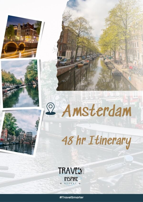 Amsterdam 48hr itinerary (pdf)