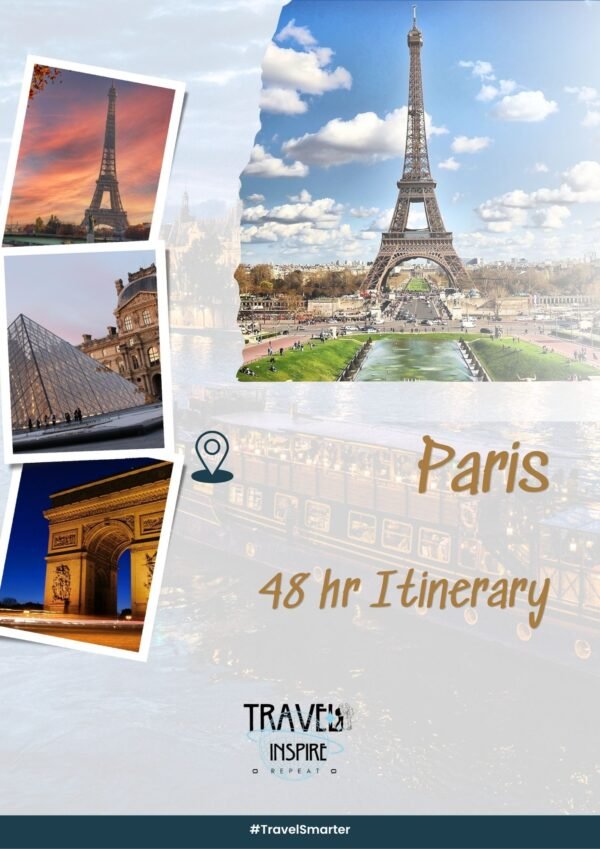 Paris 48hr itinerary (pdf)