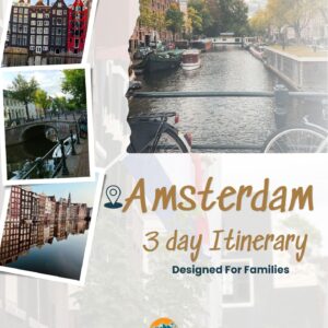 Amsterdam 3 day itinerary (pdf)