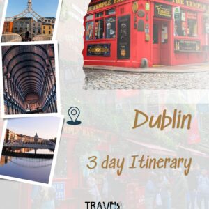 Dublin 3 day itinerary (pdf)