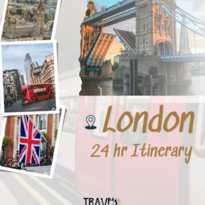 London 24 hour itinerary (pdf)