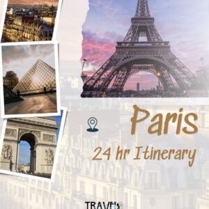 Paris 24 hour itinerary (pdf)