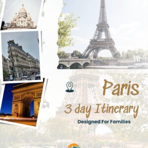 Paris 3 day itinerary (pdf)