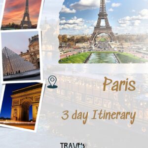 Paris 3 day itinerary (pdf)